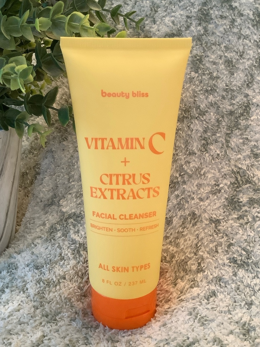 Beauty Bliss Vitamin C + Citrus Extracts Facial Cleanser NWT 8 oz.